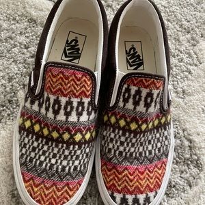 Vans slip ons - Men 7.5 Women 9